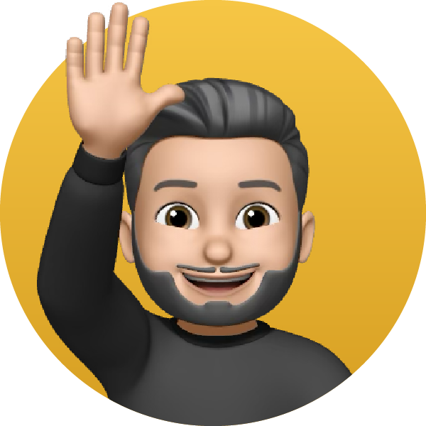 Memoji d'Oussama disant bonjour